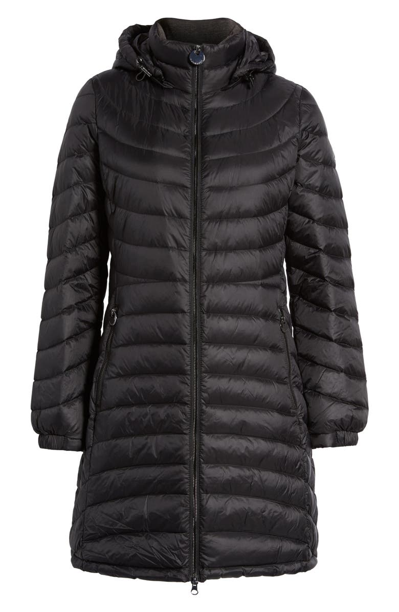 MICHAEL Michael Kors Hooded Down Coat, Alternate, color,