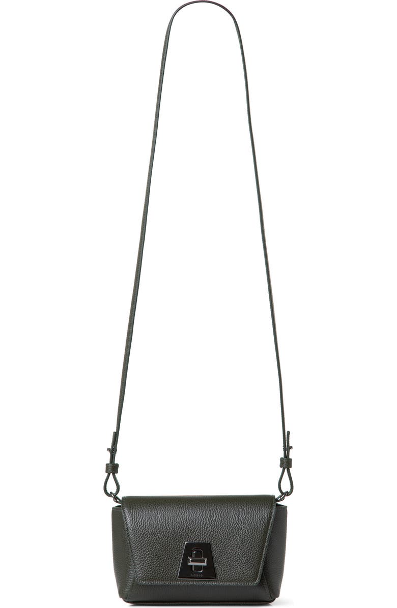 Akris Little Anouk Calfskin Crossbody Bag, Alternate, color,