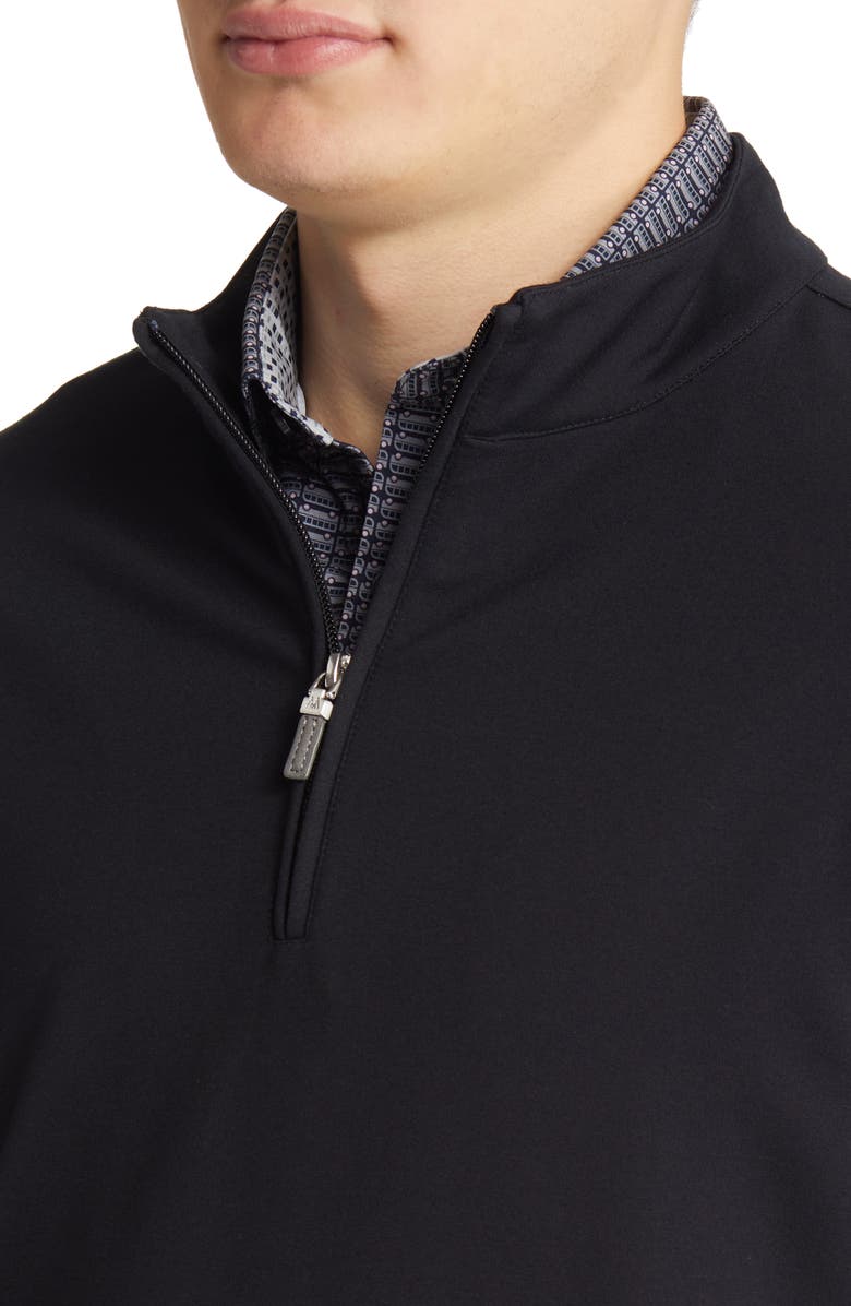 Mizzen+Main Men's ProFlex Performance Quarter Zip Golf Pullover, Alternate, color, 