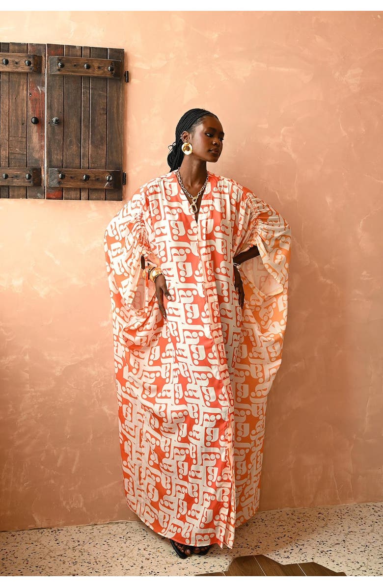 Flaunt Archive Mila Gradient Caftan, Alternate, color,