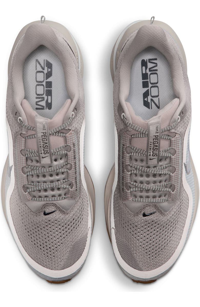 Nike Air Zoom Pegasus Premium Running Shoe, Alternate, color, Cloud Grey/ Dark Grey