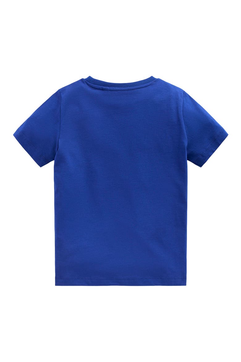 Kids' Glow in the Dark Cotton Graphic T-Shirt, Alternate, color, BRIGHT BLUE SCORPION