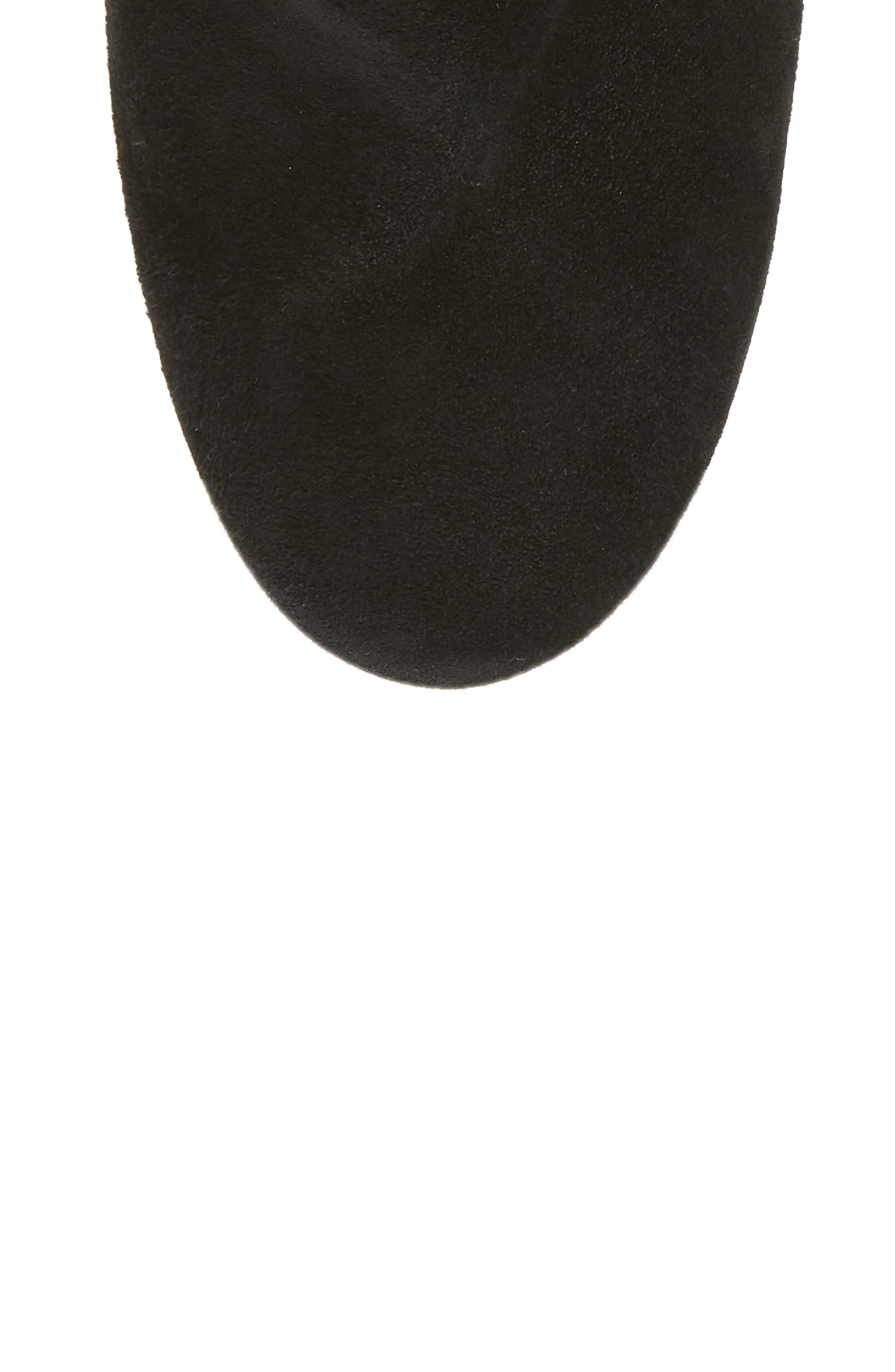Eloise Over the Knee Boot, Alternate, color, BLACK SUEDE