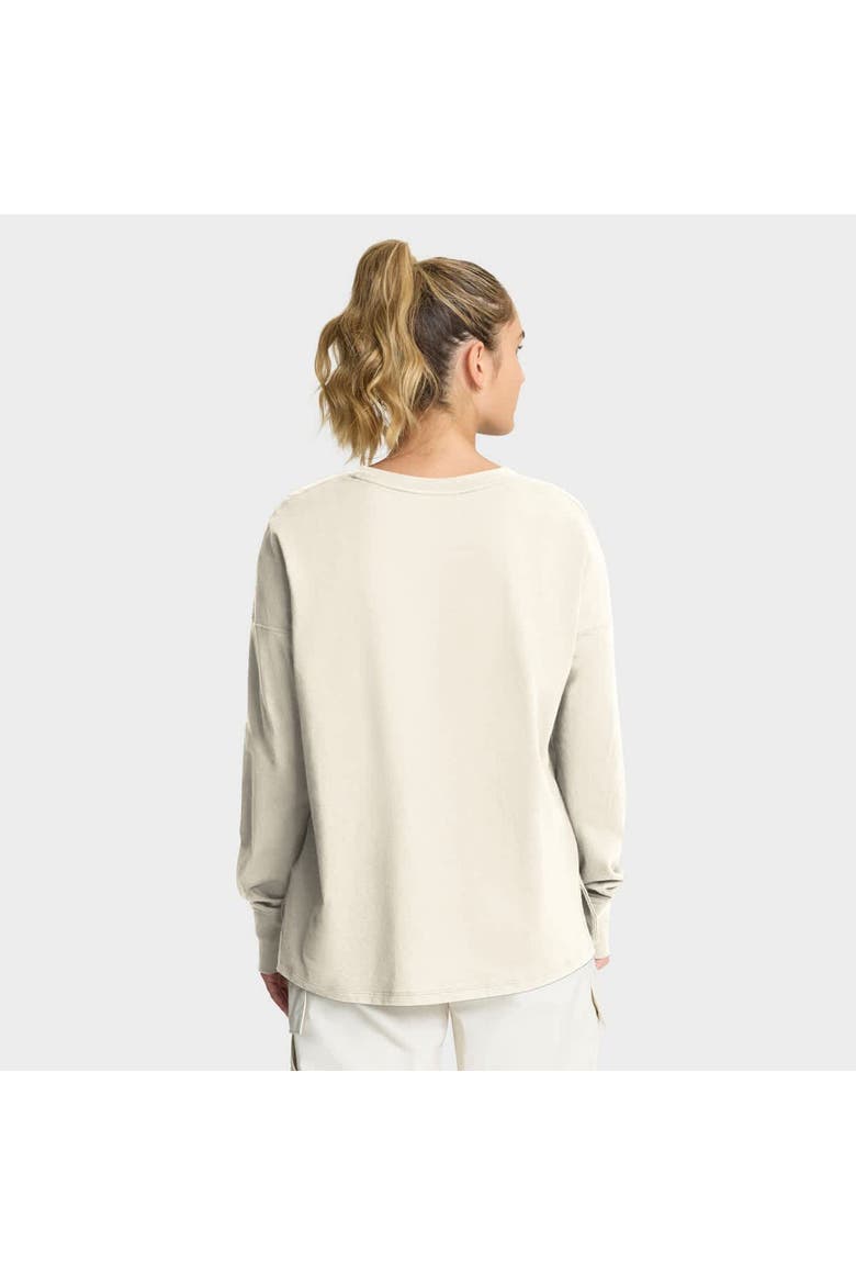 Women's Fanatics Cream Minnesota Vikings Dove Legacy Long Sleeve T-Shirt, Alternate, color, Cream