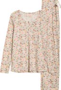 Papinelle Meribel Floral Organic Cotton Pajamas