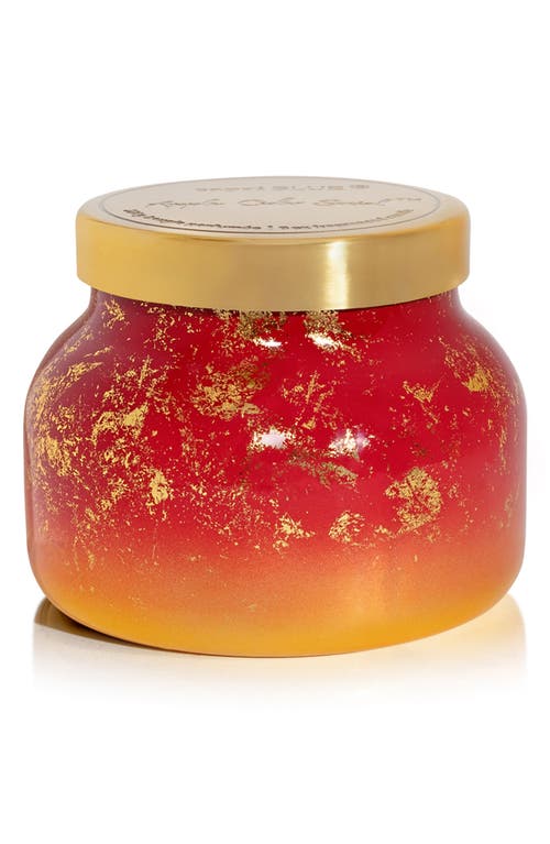 Capri Blue Apple Cider Social Glimmer Petite Jar Candle In Orange
