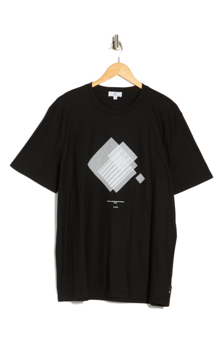 AG Bryce Graphic T-Shirt, Alternate, color, Shadow Square True Black