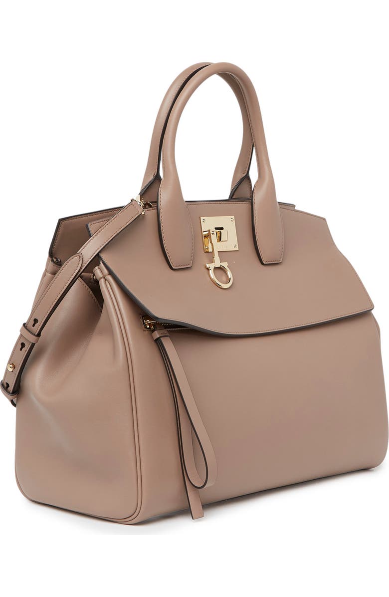 FERRAGAMO Salvatore Ferragamo Studio Medium Top Handle Bag, Alternate, color,