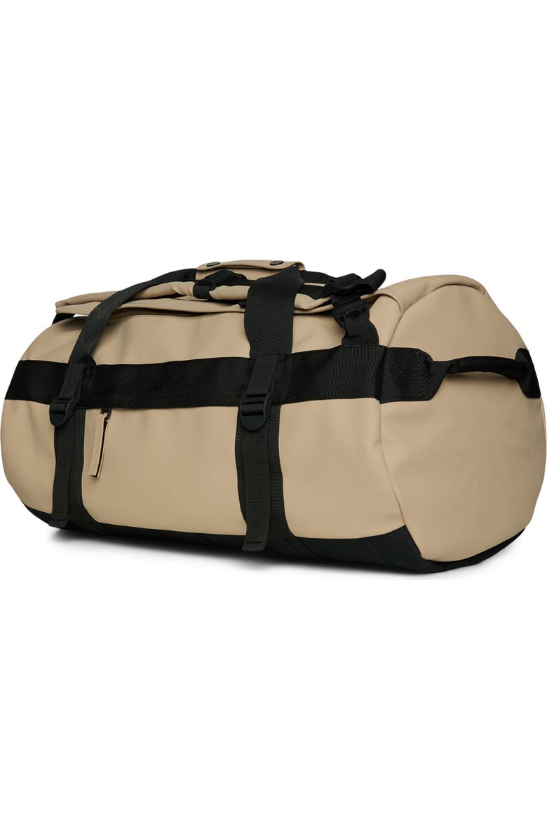 Rains Texel Small Waterproof Duffle Backpack, Alternate, color,
