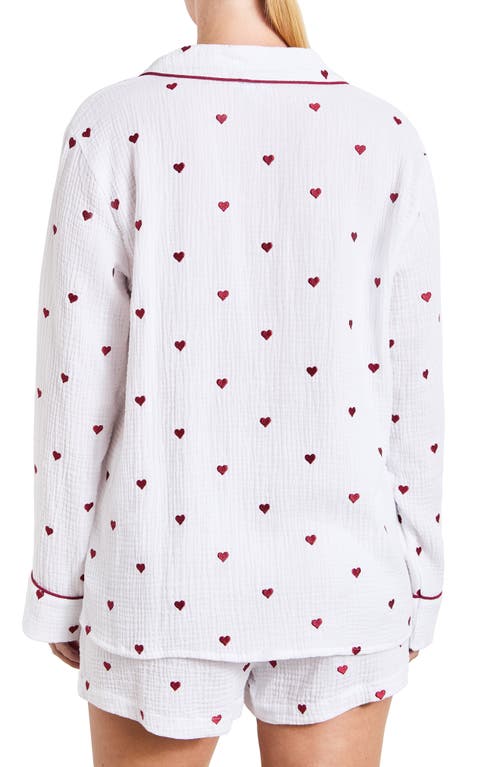 Splendid Lottie Love Cotton Short Pajamas