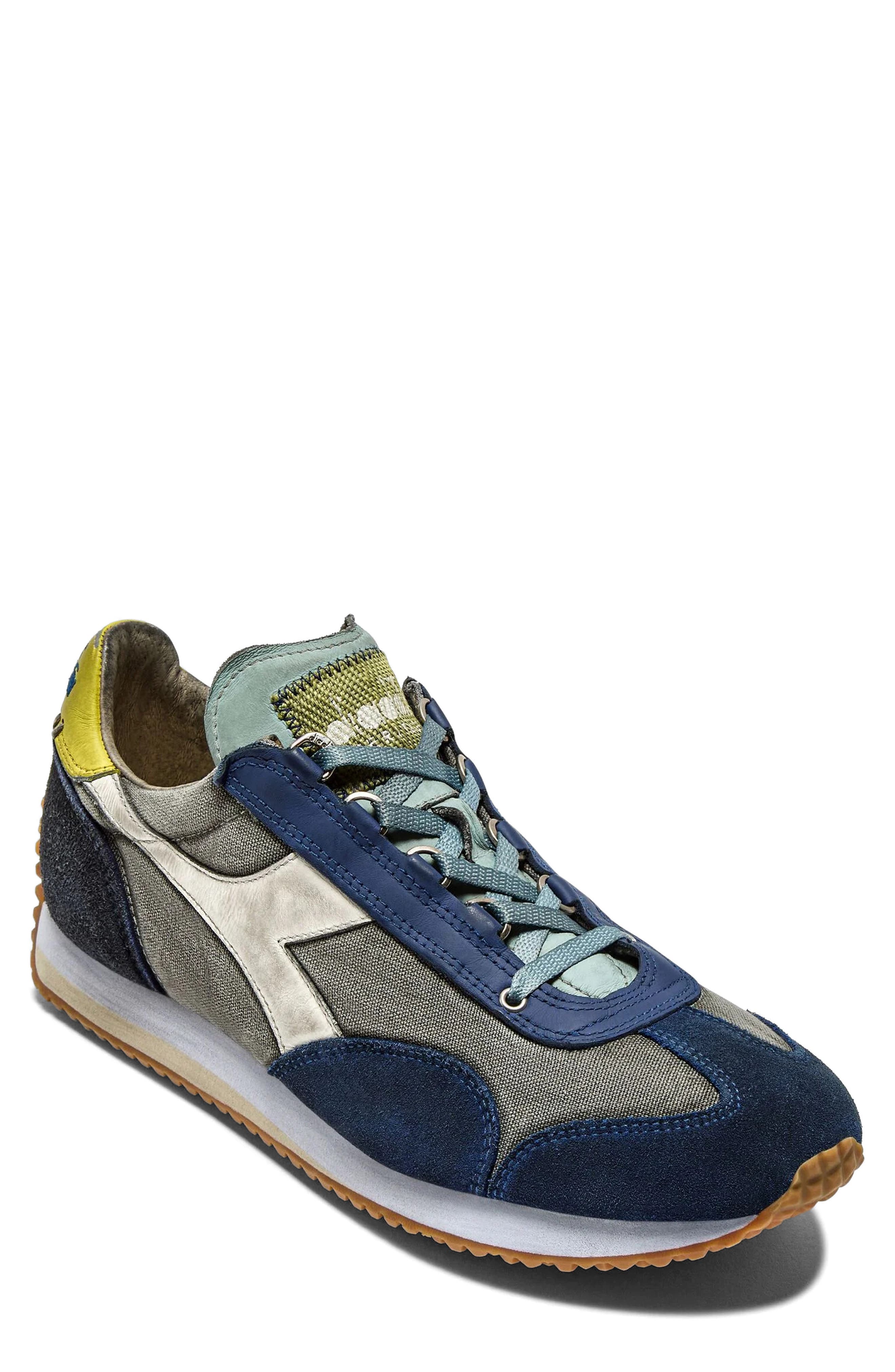 Diadora Equipe H Dirty Stone Wash EVO, Main, color, Blue Haze