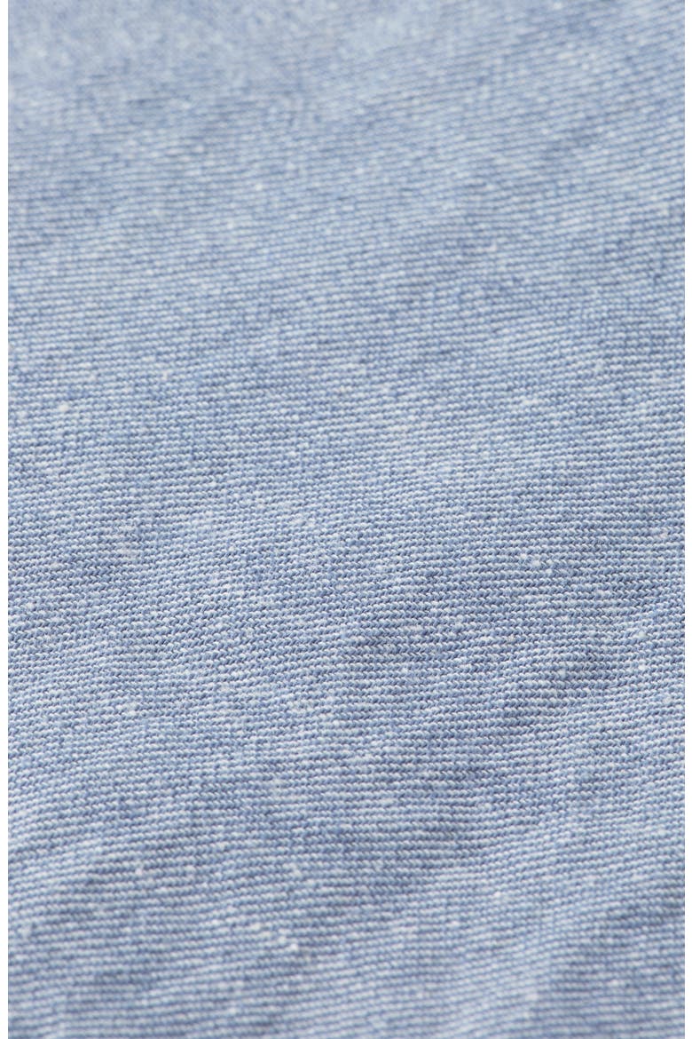 Cotton & Linen Chino Shorts, Alternate, color, INFINITY