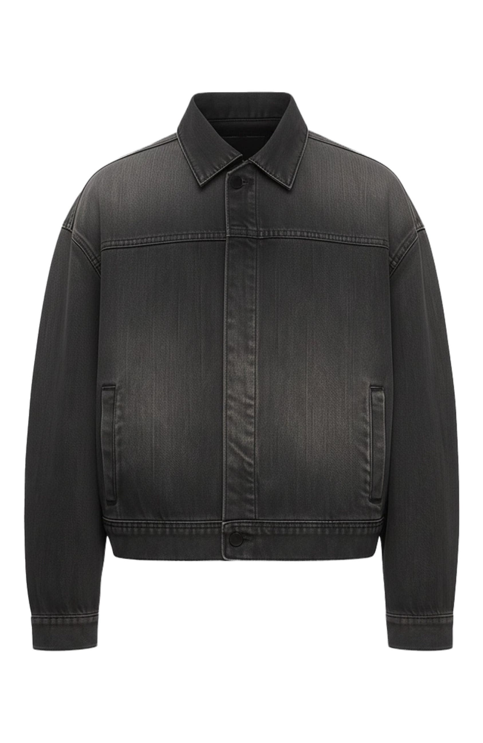 Gradient Denim Jacket - image 2