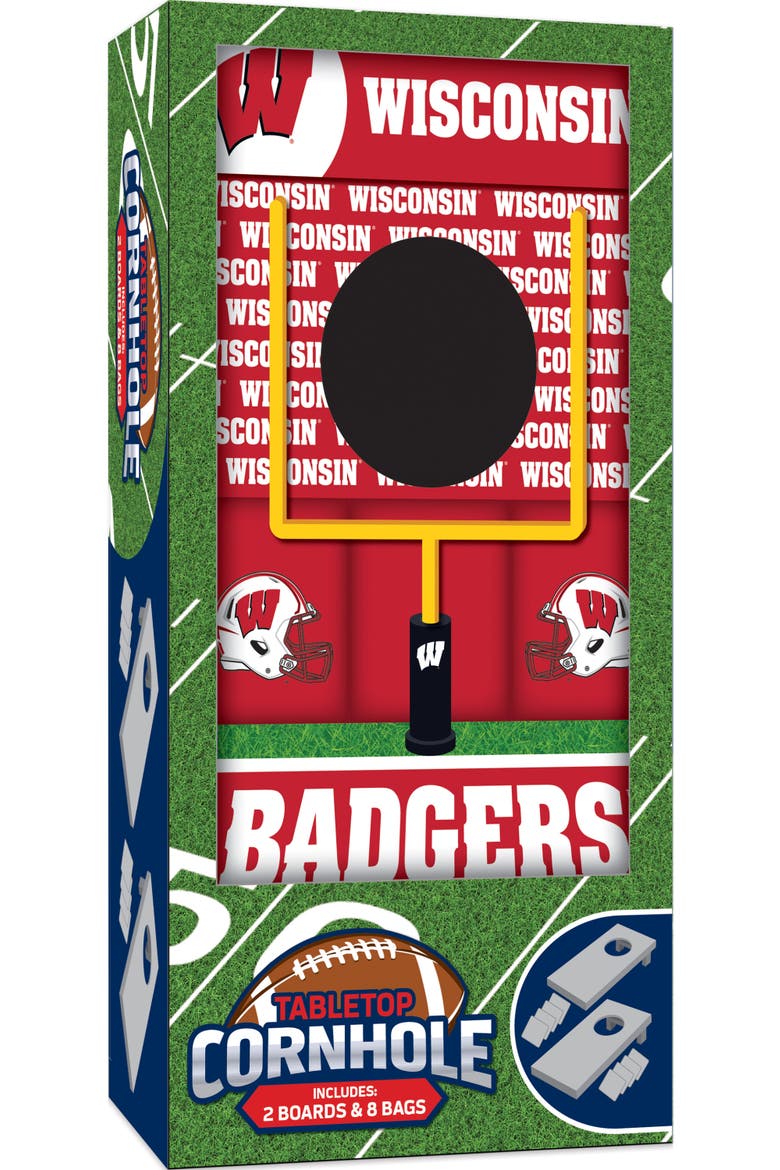 Wisconsin Badgers NCAA Tabletop Cornhole, Main, color, Multicolor