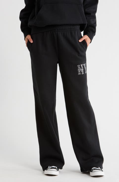 Rhinestone Baggy Sweatpants