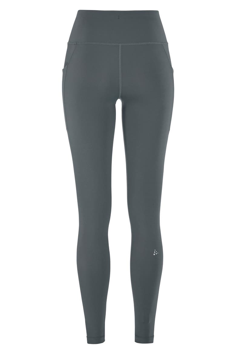 Essence High Waist Pocket Tights, Alternate, color, NORIT
