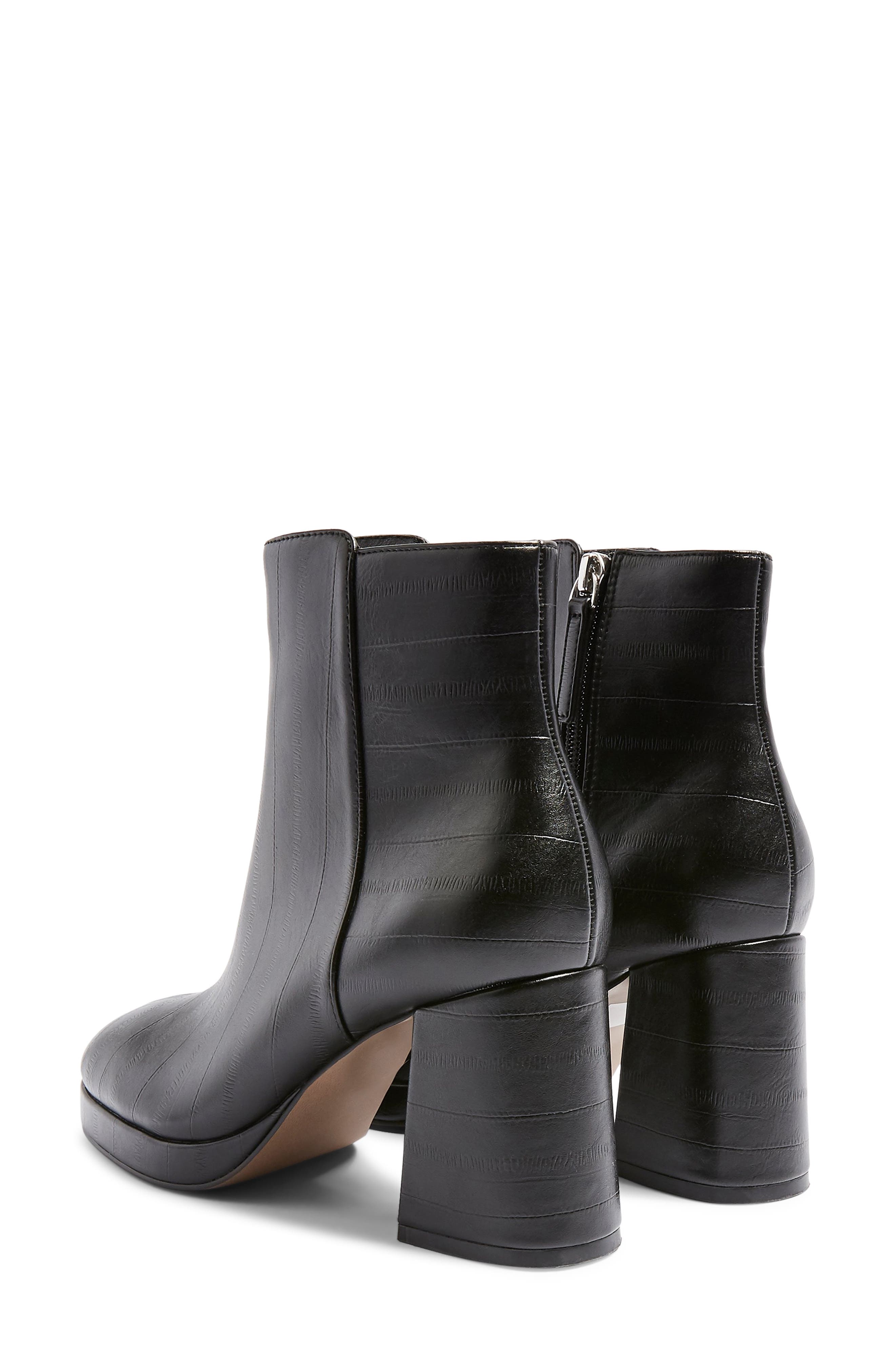 Topshop Eddie Platform Bootie, Alternate, color, 