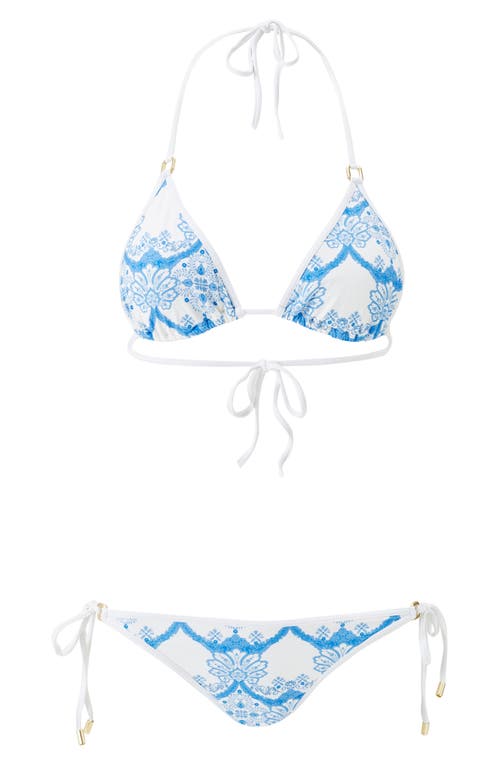 Melissa Odabash Malta Bikini Bottom Florian In Blue