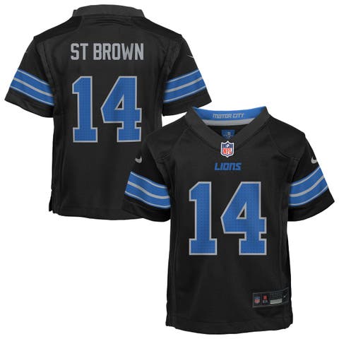 Toddler Nike Amon-Ra St. Brown Black Detroit Lions Alternate Game Jersey