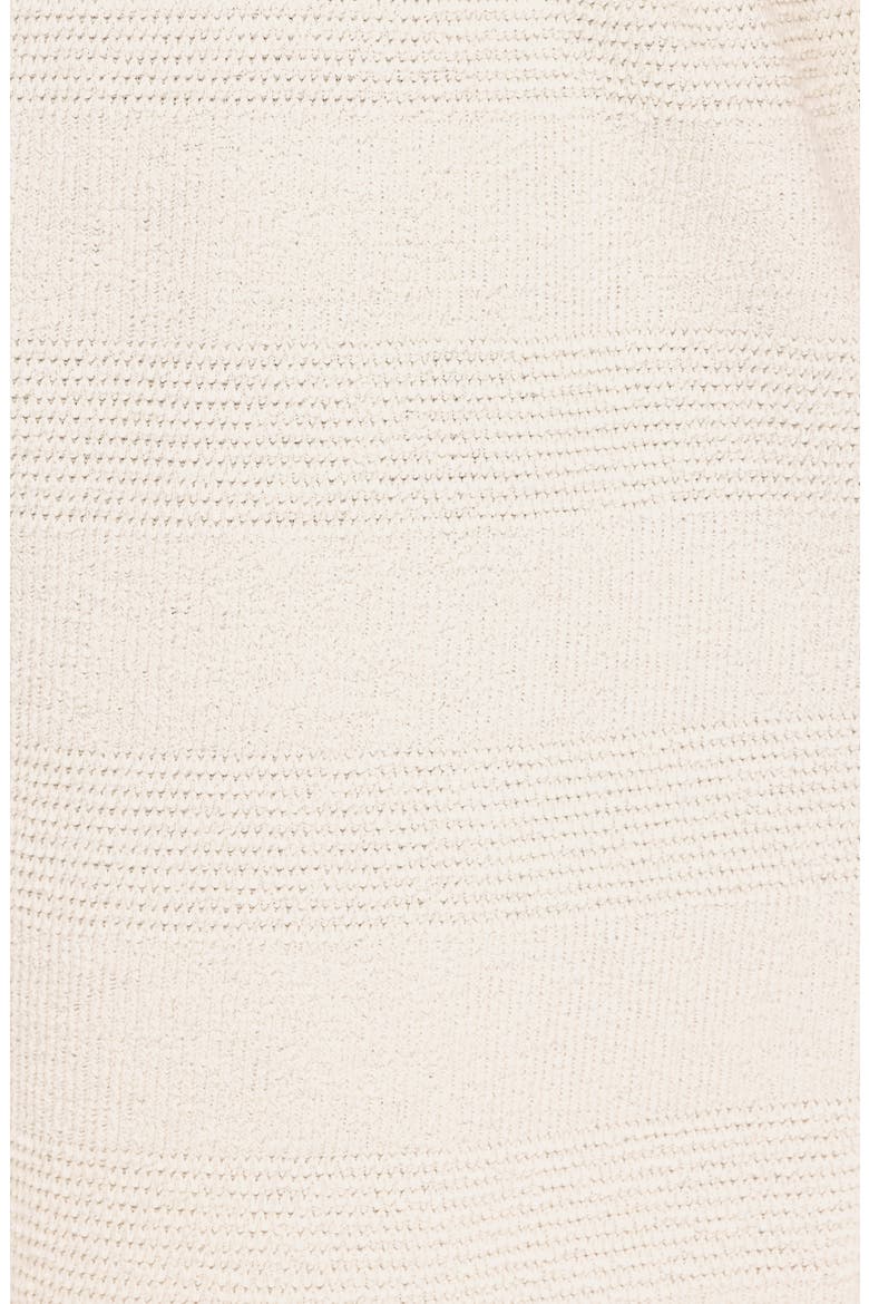Wayne Stripe Jacquard Terry Cloth Drawstring Shorts, Alternate, color, WHITE