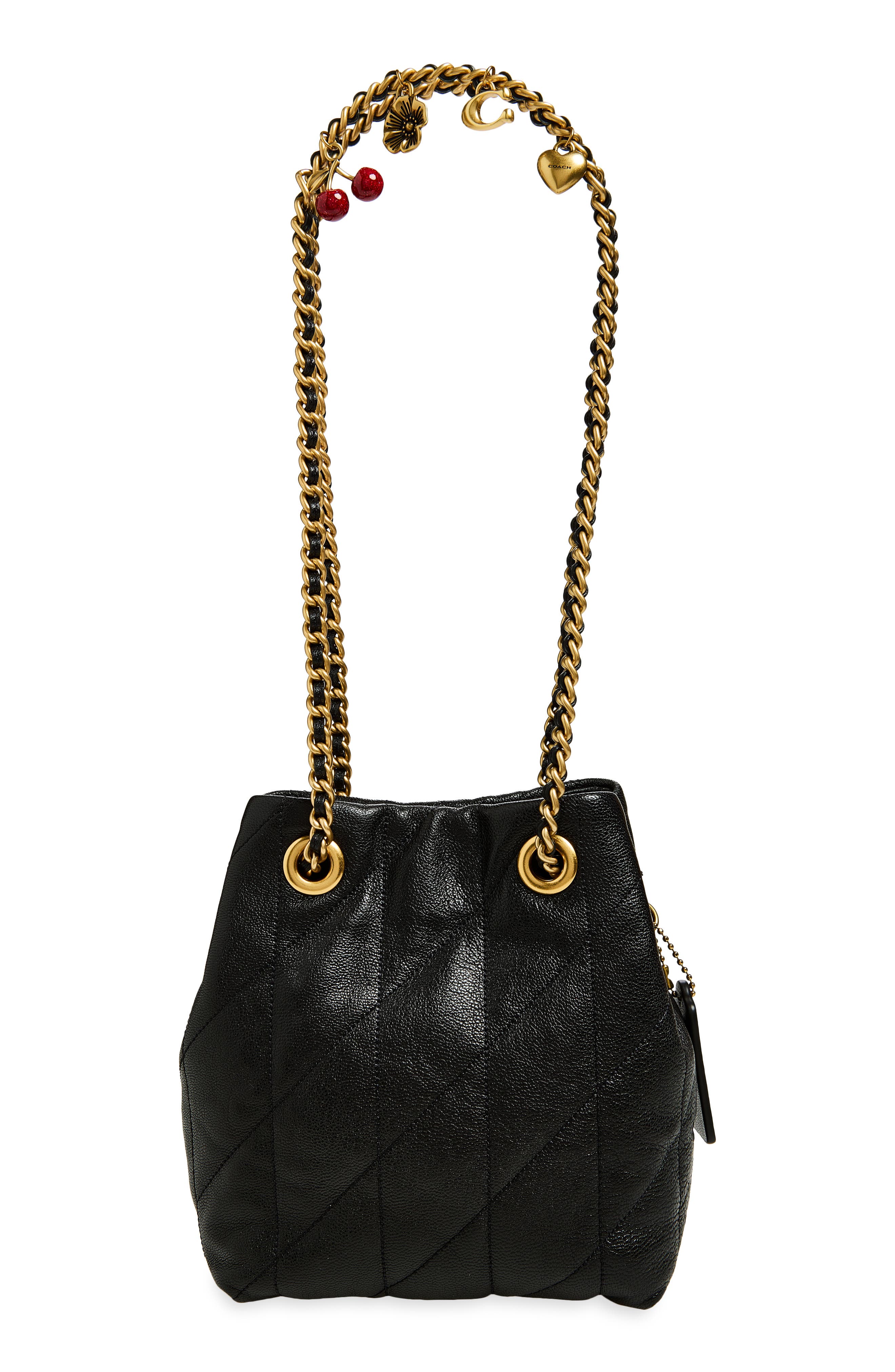 Jade Quilted Crossbody Bag, Main, color, B4/ BLACK