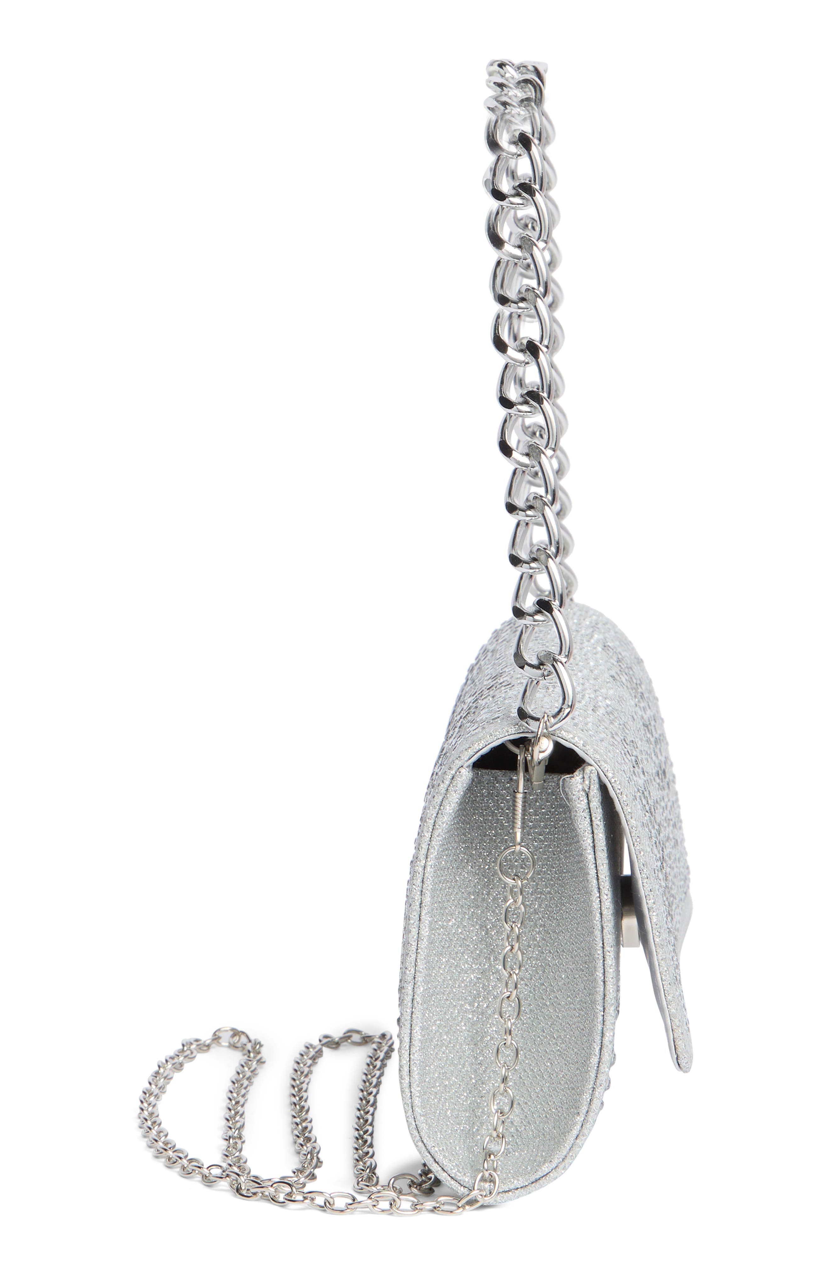 Jessica McClintock Max Embellished Shoulder Bag, Alternate, color, 