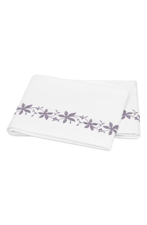 Matouk Callista 500-thread Count Cotton Percale Fitted Sheet