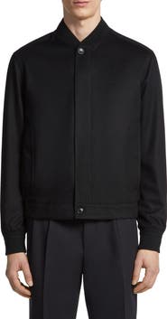 ZEGNA Water Repellent Elements Oasi Cashmere Bomber Jacket