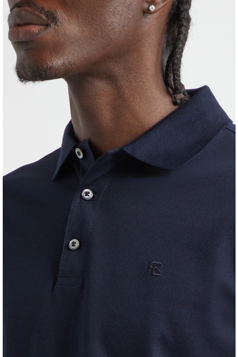 Embroidered Logo Cotton Piqué Polo, Alternate, color, CLASSIC CHAIRMAN NAVY