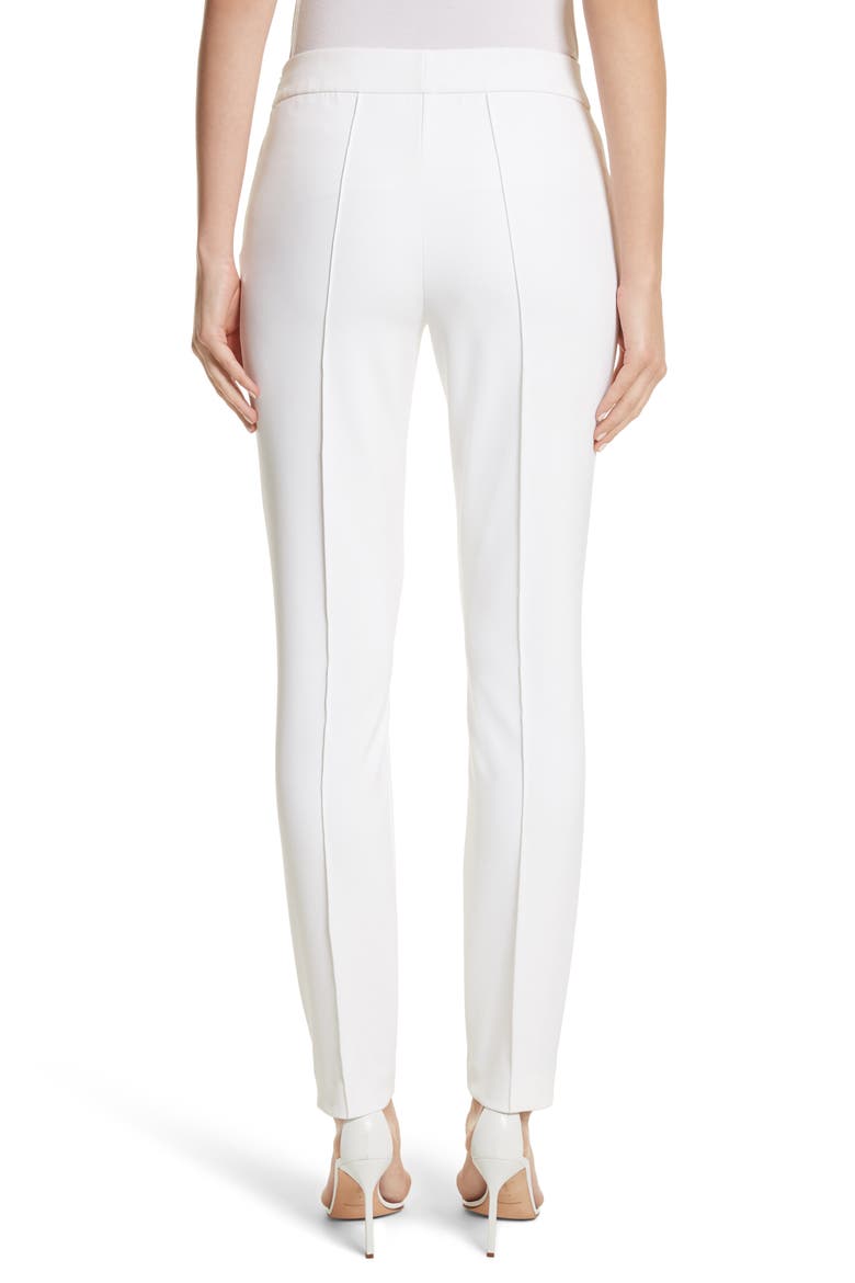 Gramercy Acclaimed Stretch Pants, Alternate, color, WHITE
