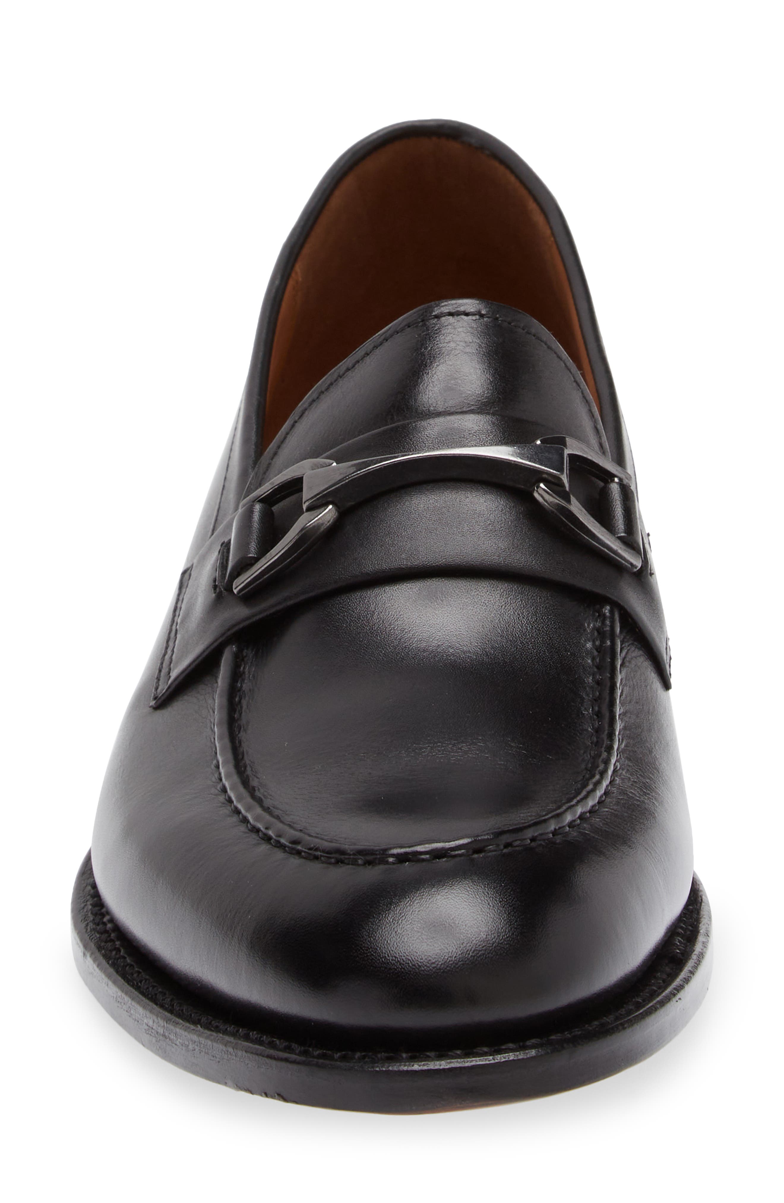 Allen Edmonds Sidney Bit Loafer, Alternate, color, Black