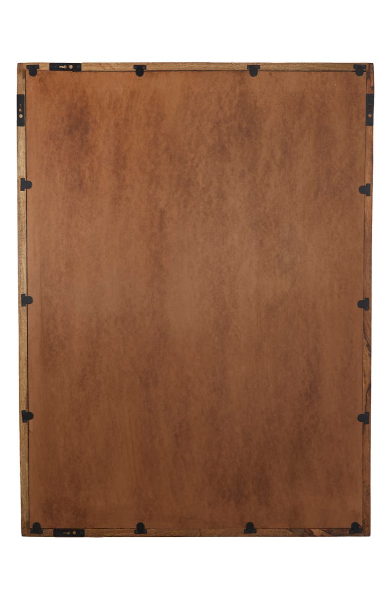GINGER BIRCH STUDIO Mango Wood Wall Mirror, Alternate, color,