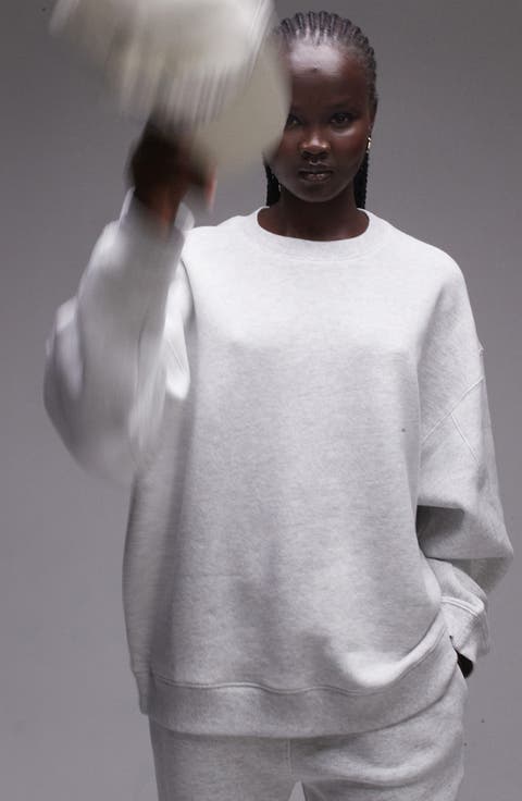 Premium Seam Cotton Blend Sweatshirt