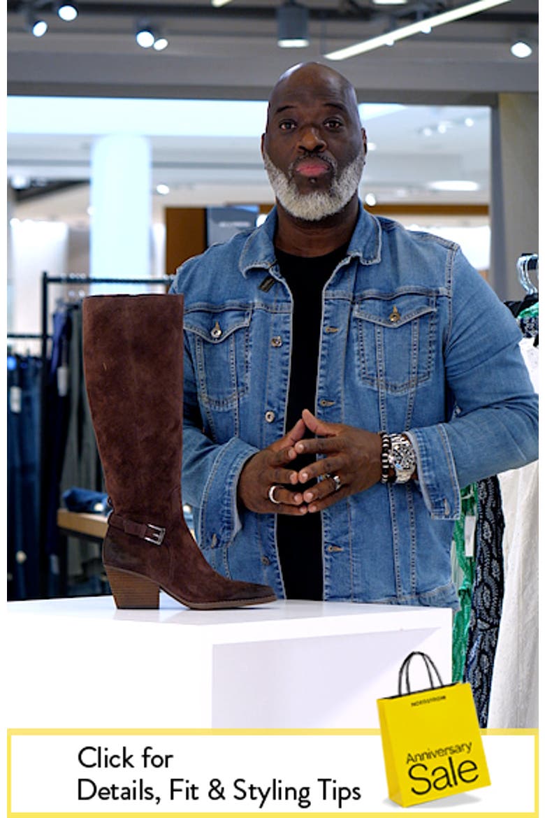 Wren Buckle Knee High Boot video