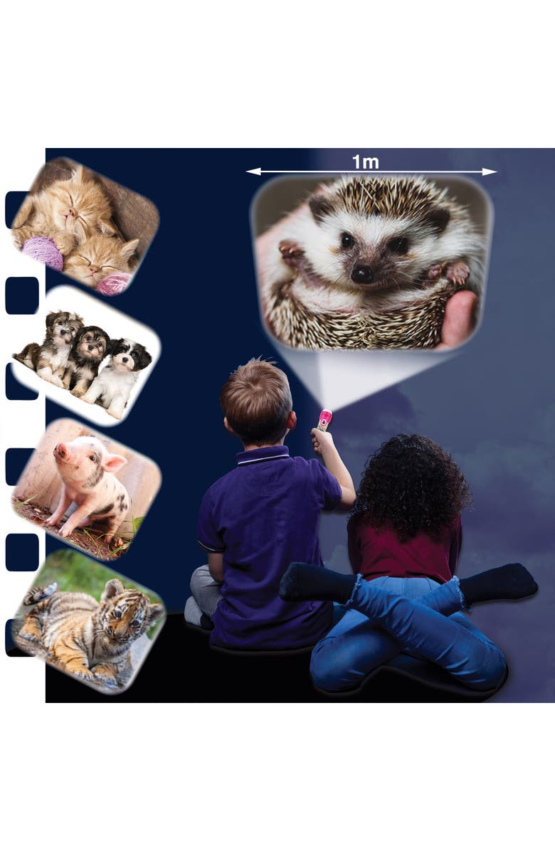 Brainstorm Toys Cute and Cuddly Torch and Projector, Alternate, color, Multicolored