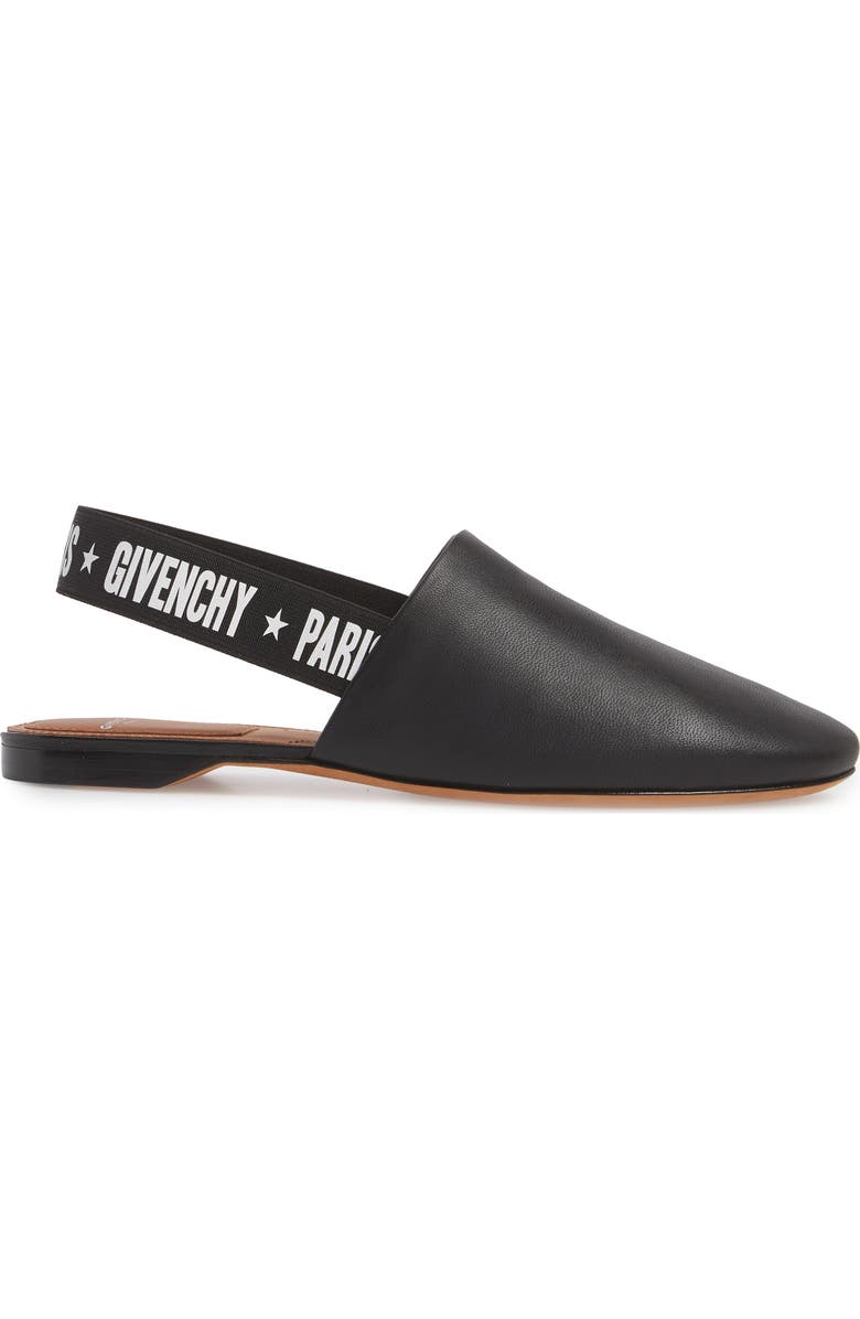 Givenchy Rivington Logo Slingback Mule, Alternate, color,