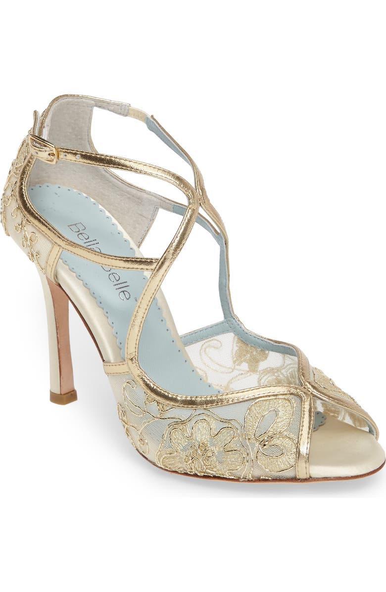 Bella Belle Tess Peep Toe Sandal, Main, color,