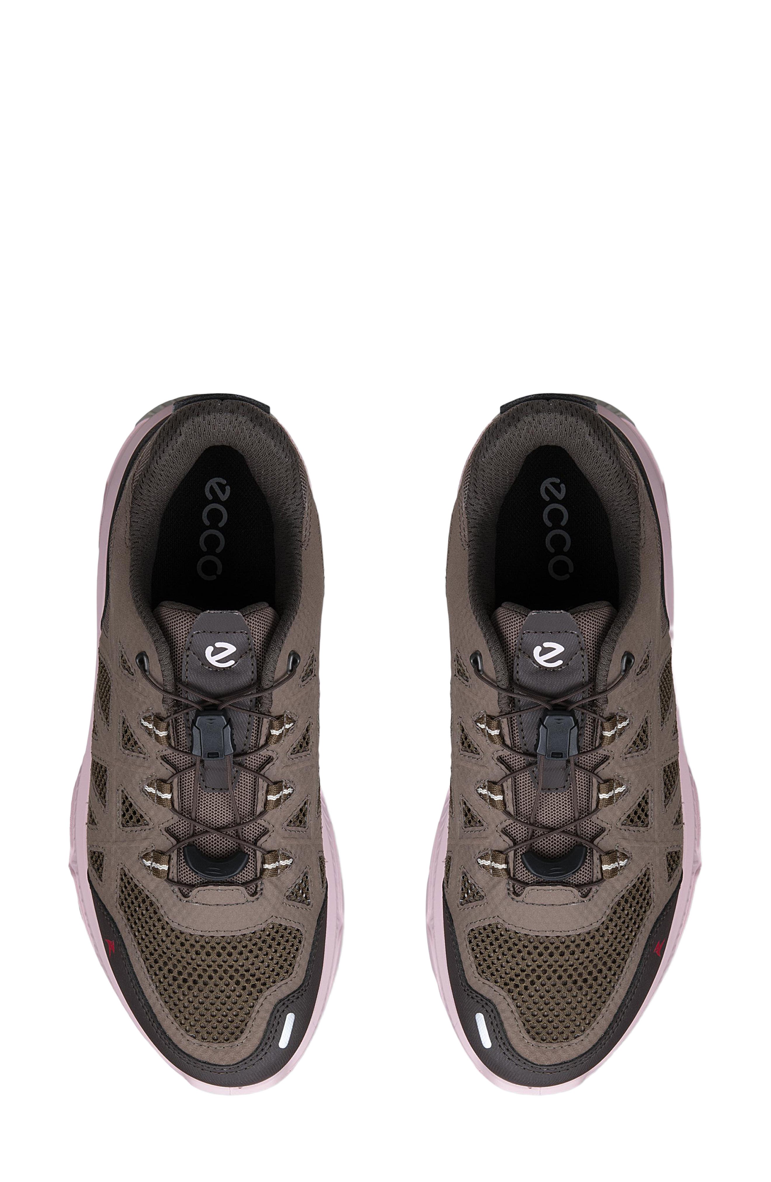 ECCO Receptor XP Water Resistant Sneaker, Alternate, color, Mocha/ Marron/ Cocoa