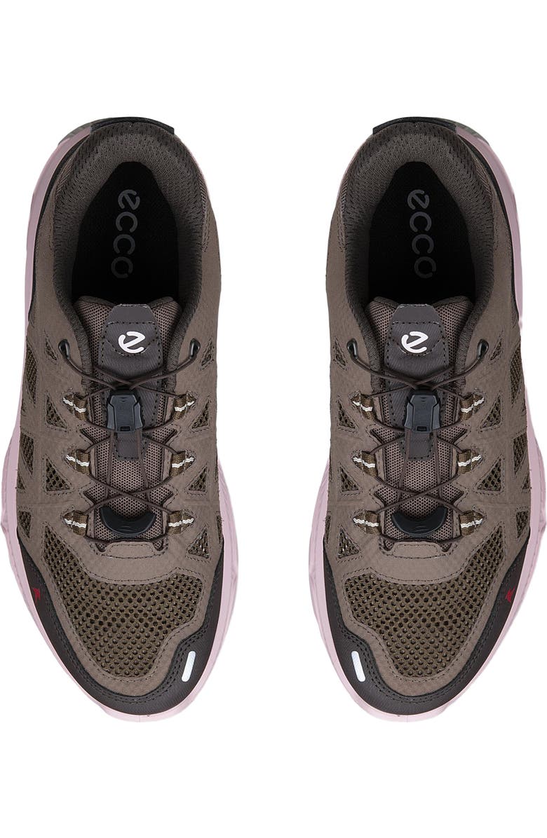 ECCO Receptor XP Water Resistant Sneaker, Alternate, color, Mocha/ Marron/ Cocoa