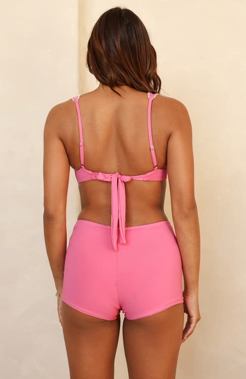 Dippin Daisys Priscilla Underwire Bikini Top In Wild Orchid