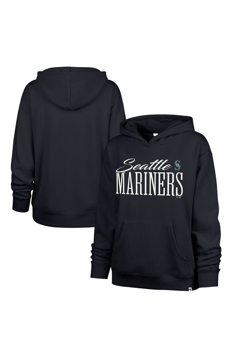 '47 Women's '47  Navy Seattle Mariners Whim Hoodie, Main, color, Navy