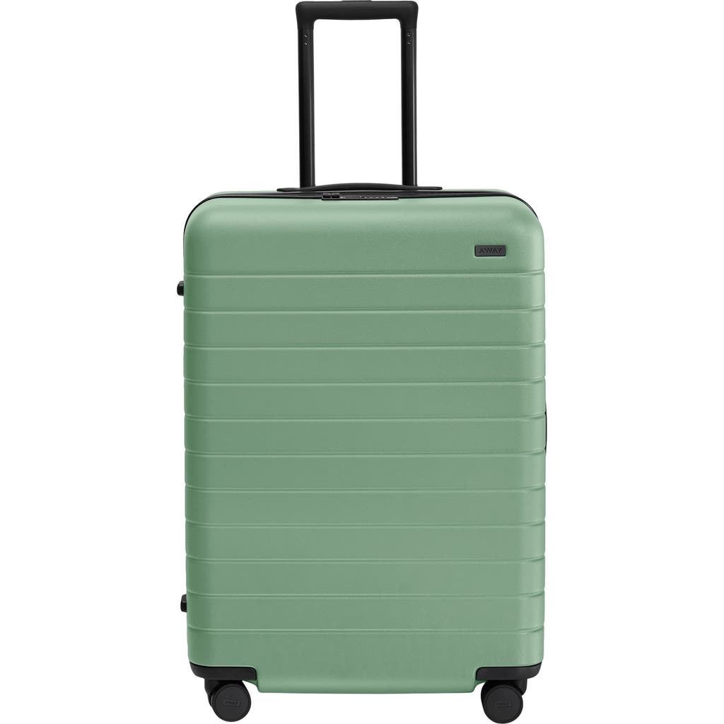 Away The Medium Flex Suitcase In Green