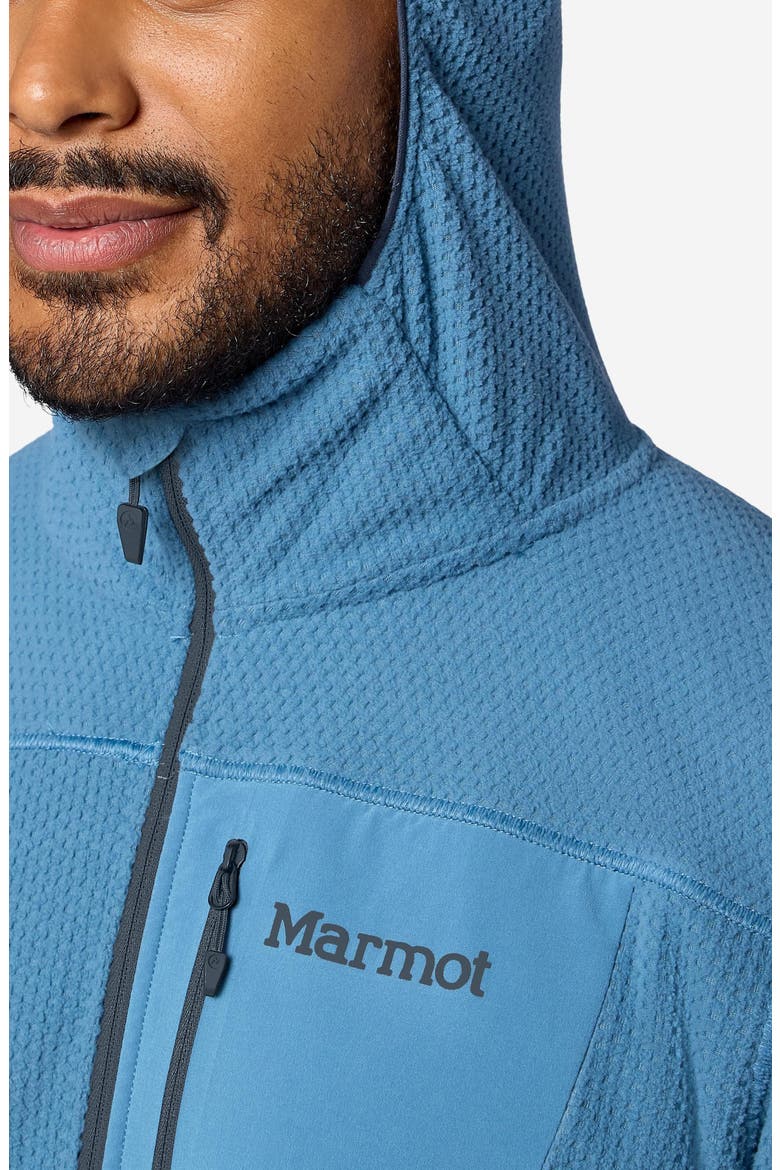 AirFleece Zip Hoodie, Alternate, color, SUMMER STORM