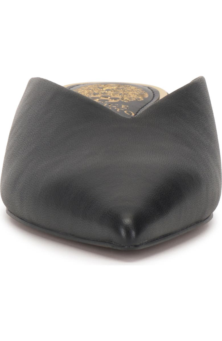 Vince Camuto Vinia Pointed Toe Wedge Mule, Alternate, color, Black