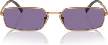 59mm Rectangular Sunglasses
