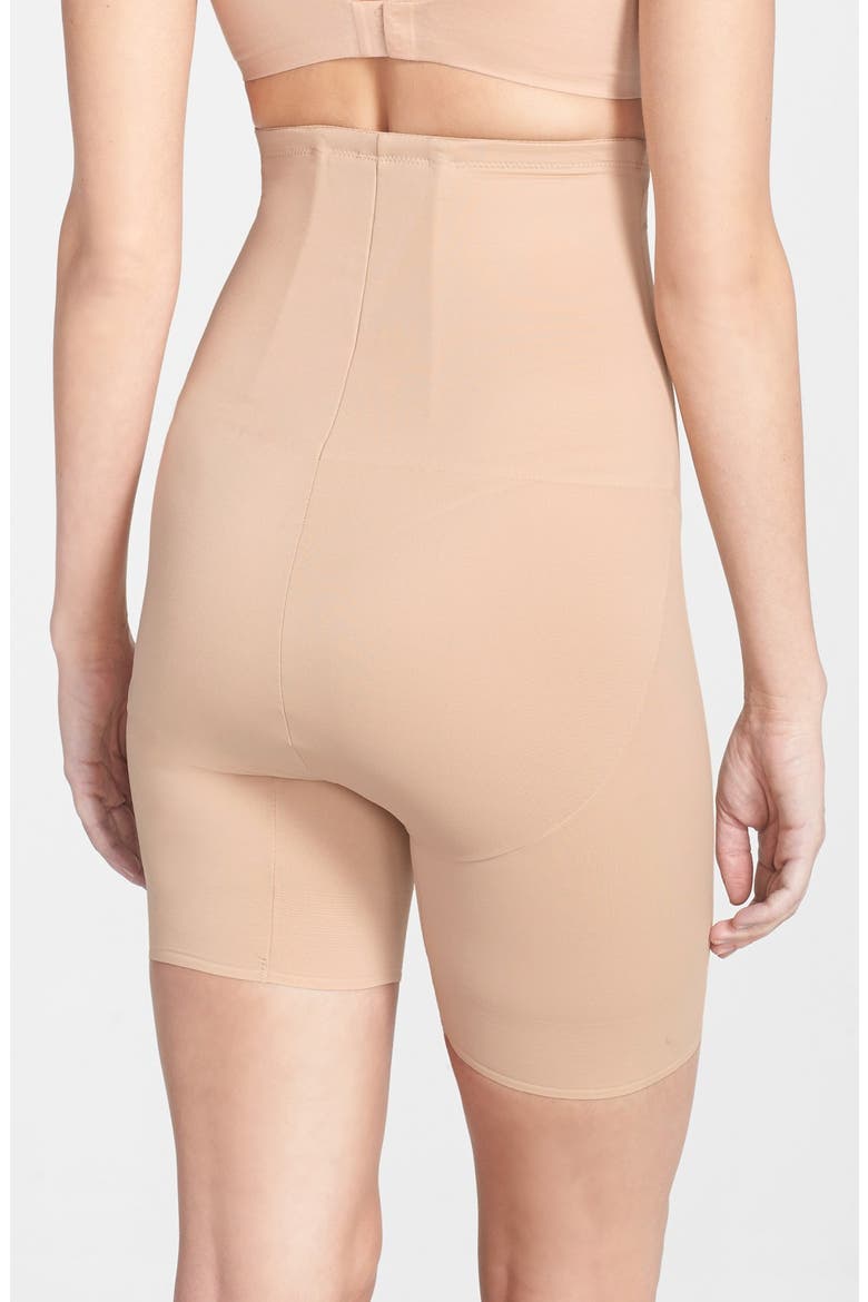 Back Magic® High Waist Shaping Thigh Slimmer, Alternate, color, WARM BEIGE