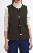 Barbour Dulsie High Pile Fleece Quilted Vest