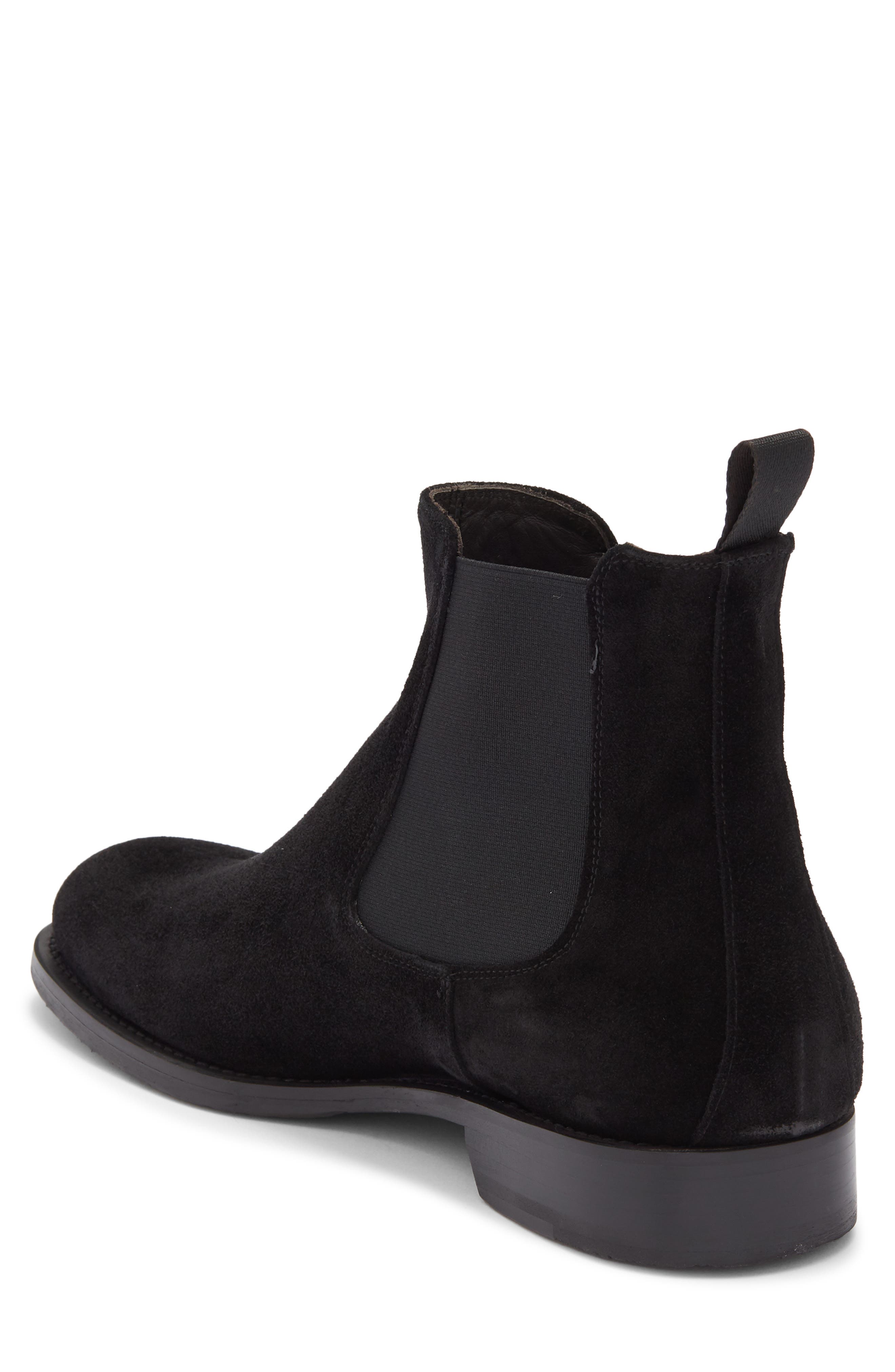 TO BOOT NEW YORK Charleston Chelsea Boot, Alternate, color, Velour Sport Black