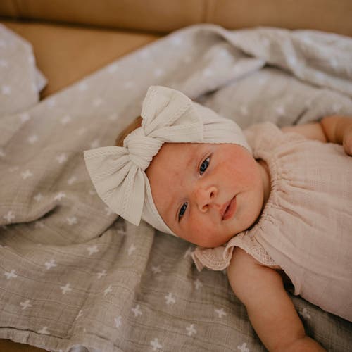 Parker Baby Co. Cable Knit Knotted Headbands In Matilda Set
