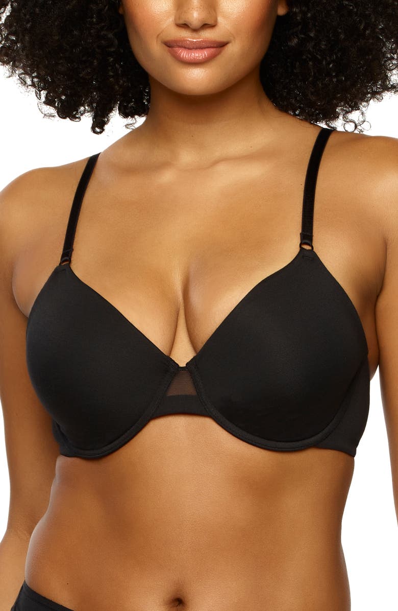 Felina So Smooth Everyday Underwire Demi Bra, Main, color, 